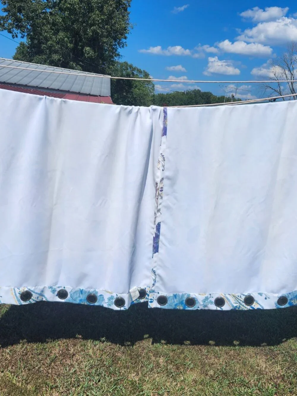 Half Moon pair of lined curtains (2 panels) 52 x 84
